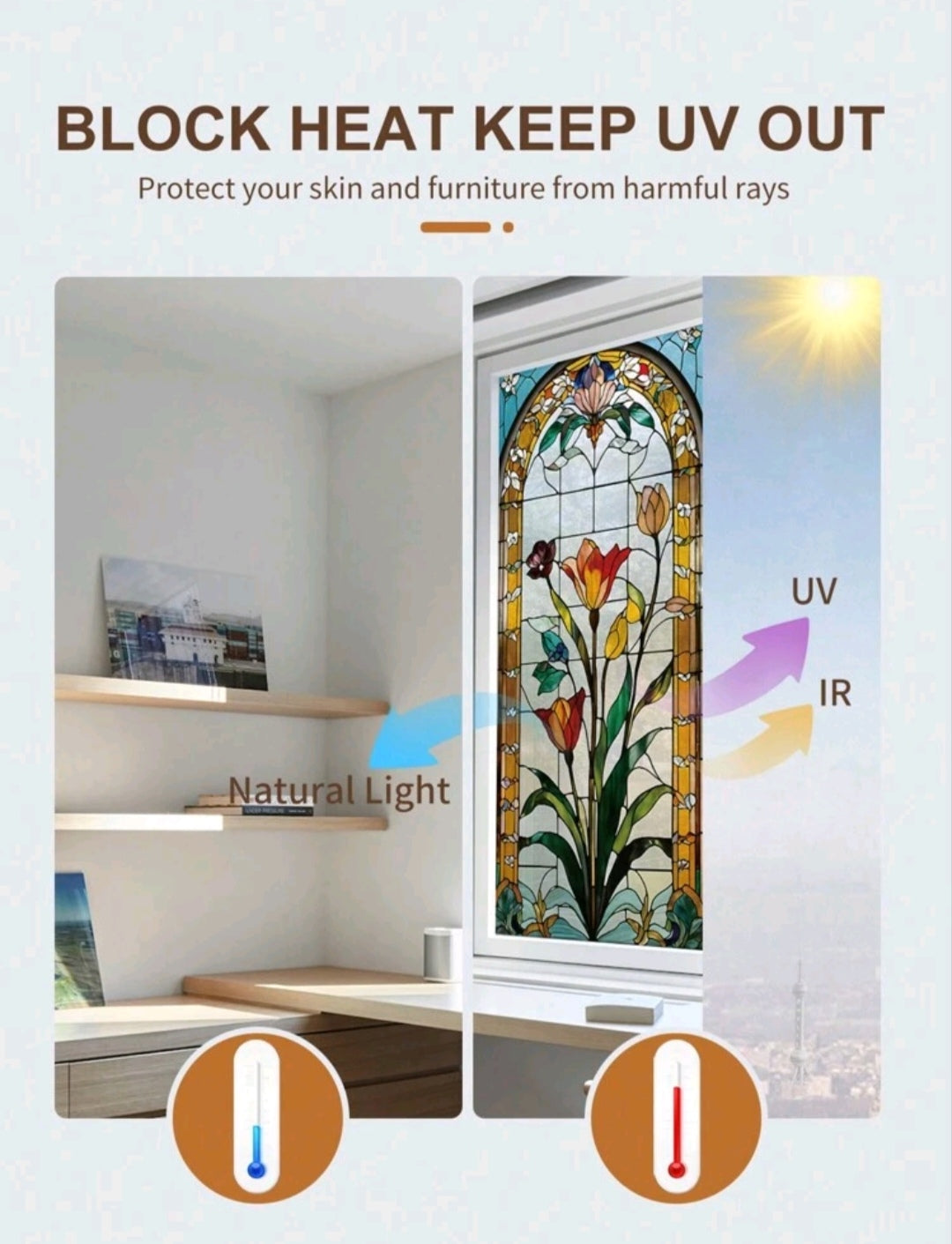 Decorative window film