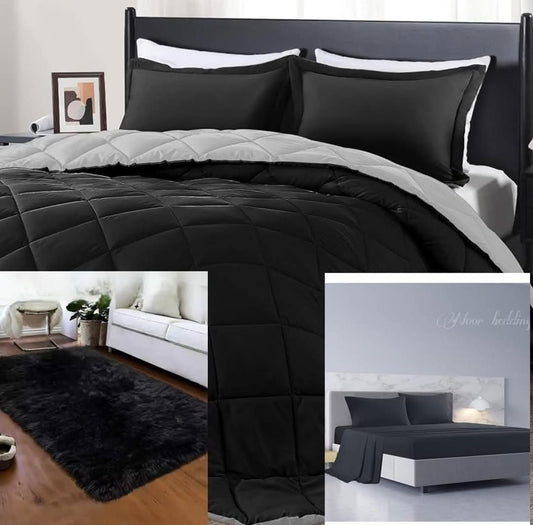 Limited offer 10 pce bedding and carpet set
