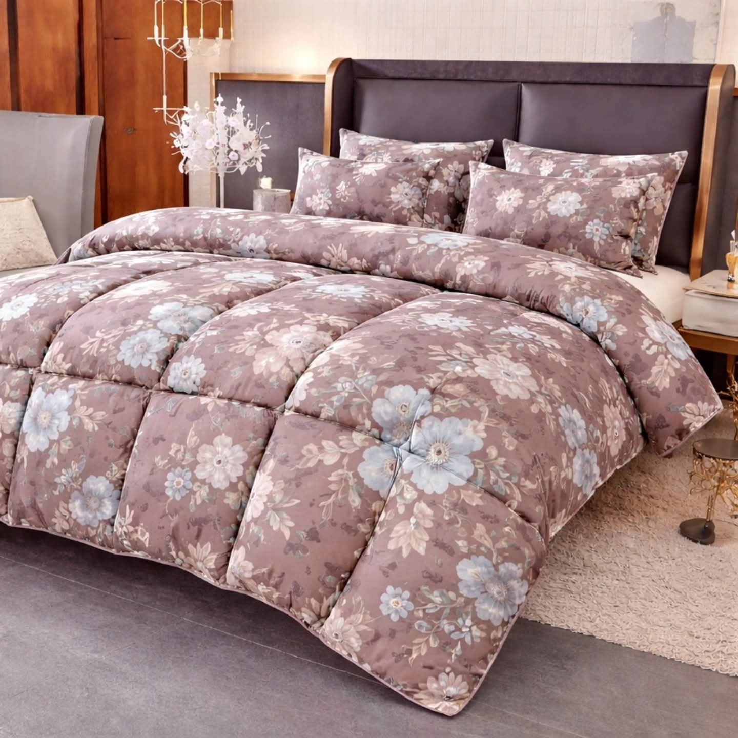 Flora Comforter Sets - 5 Pieces King size