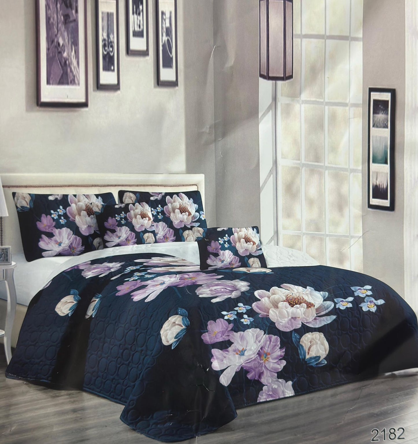Luxury 5 Piece  Quilt Set – Queen & King Size