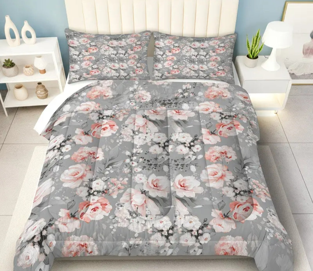 Printed Polyester Comforter Sets