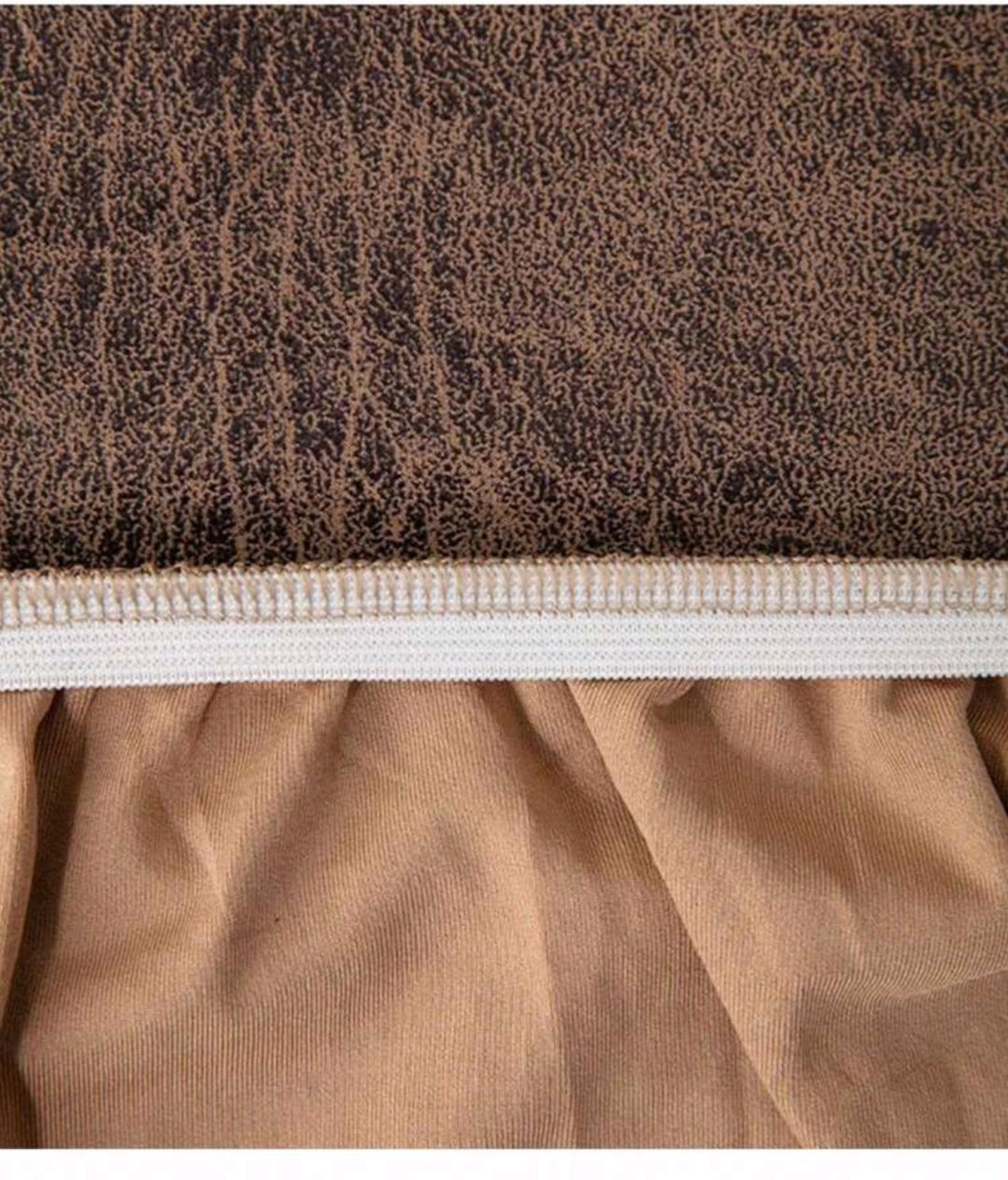 Water-Repellent Stretch Recliner Sofa Cover – Leather-Look Protective Slipcover for 1 Seater
