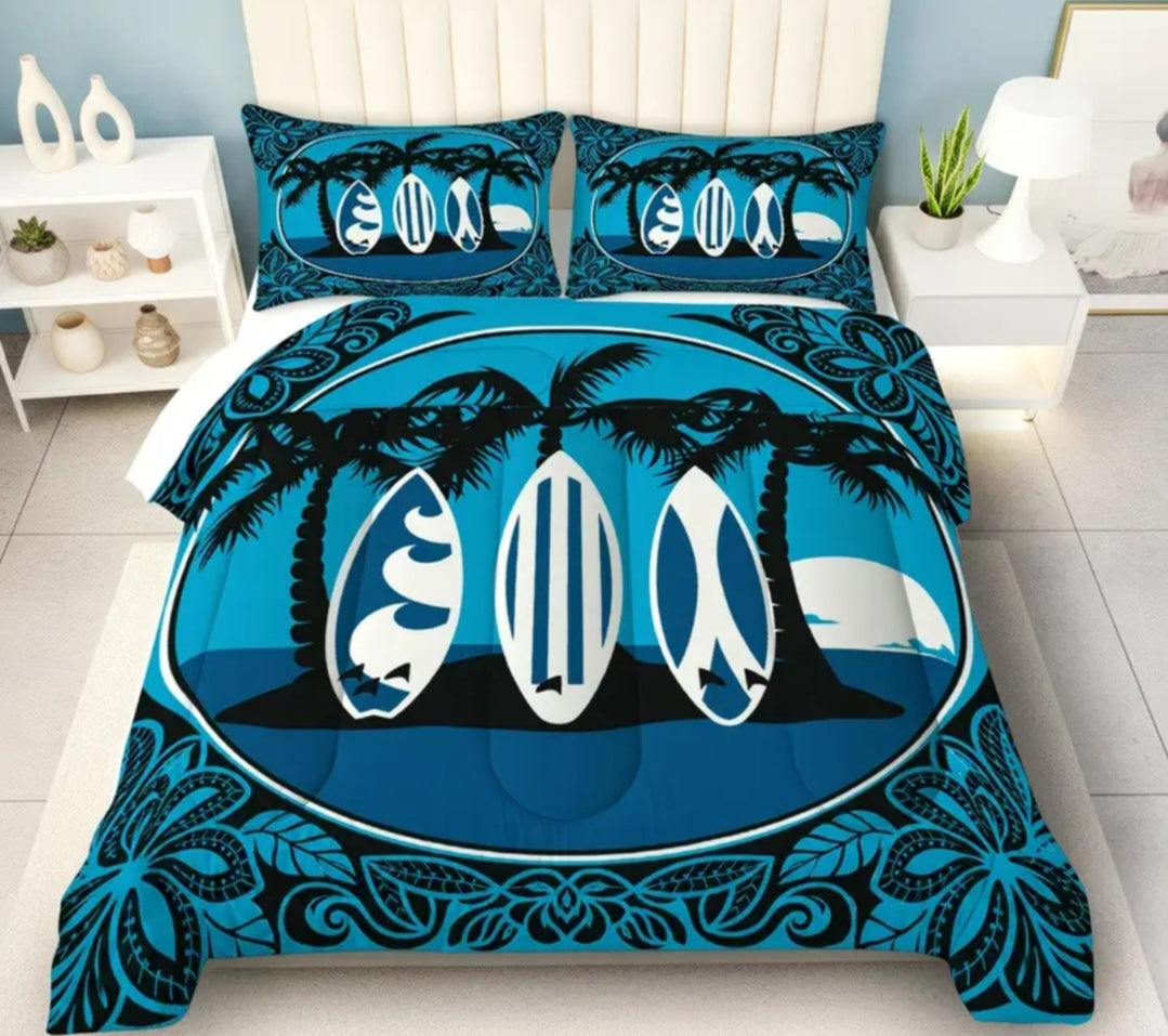 Printed Polyester Comforter Sets