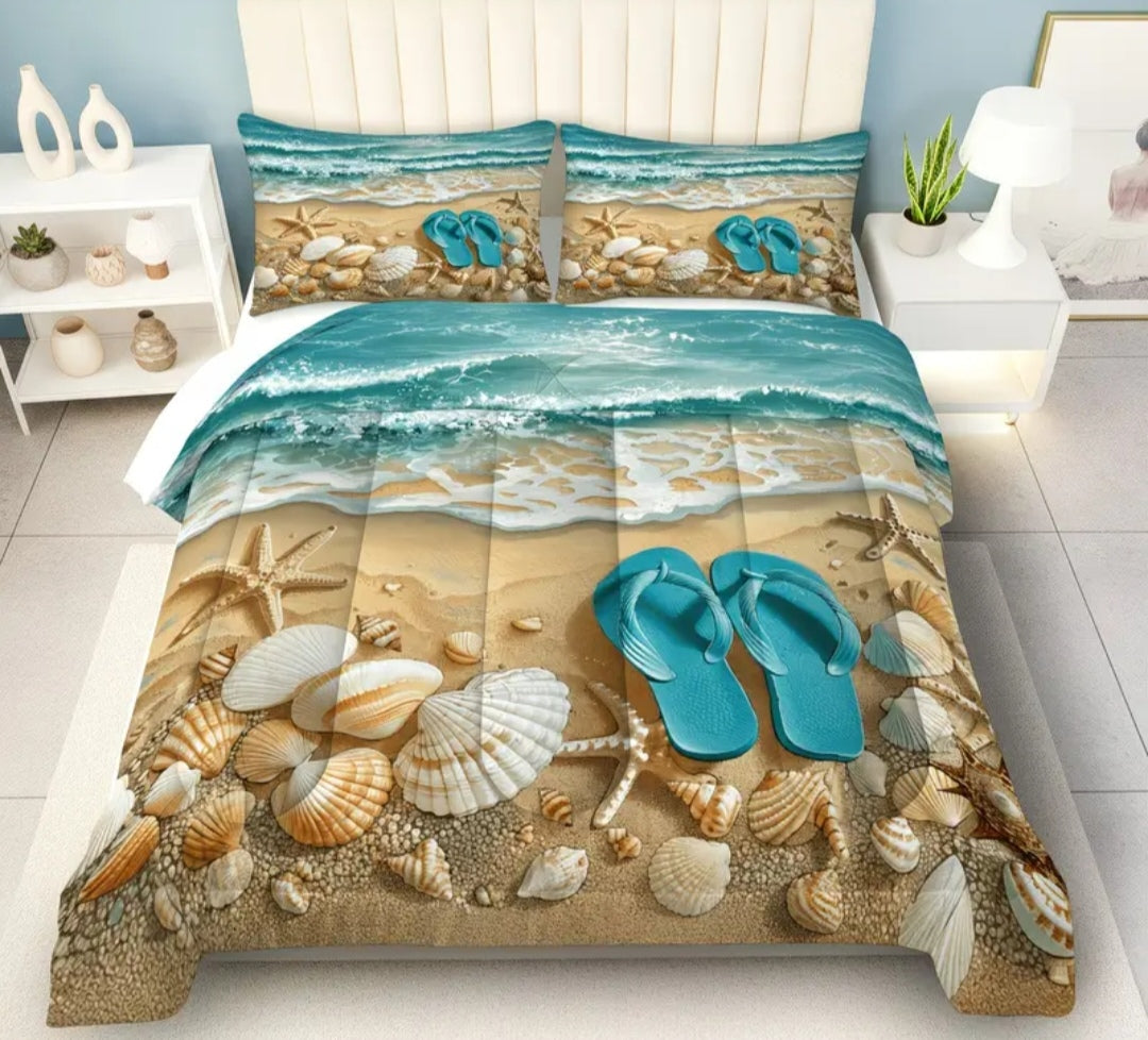 Printed Polyester Comforter Sets