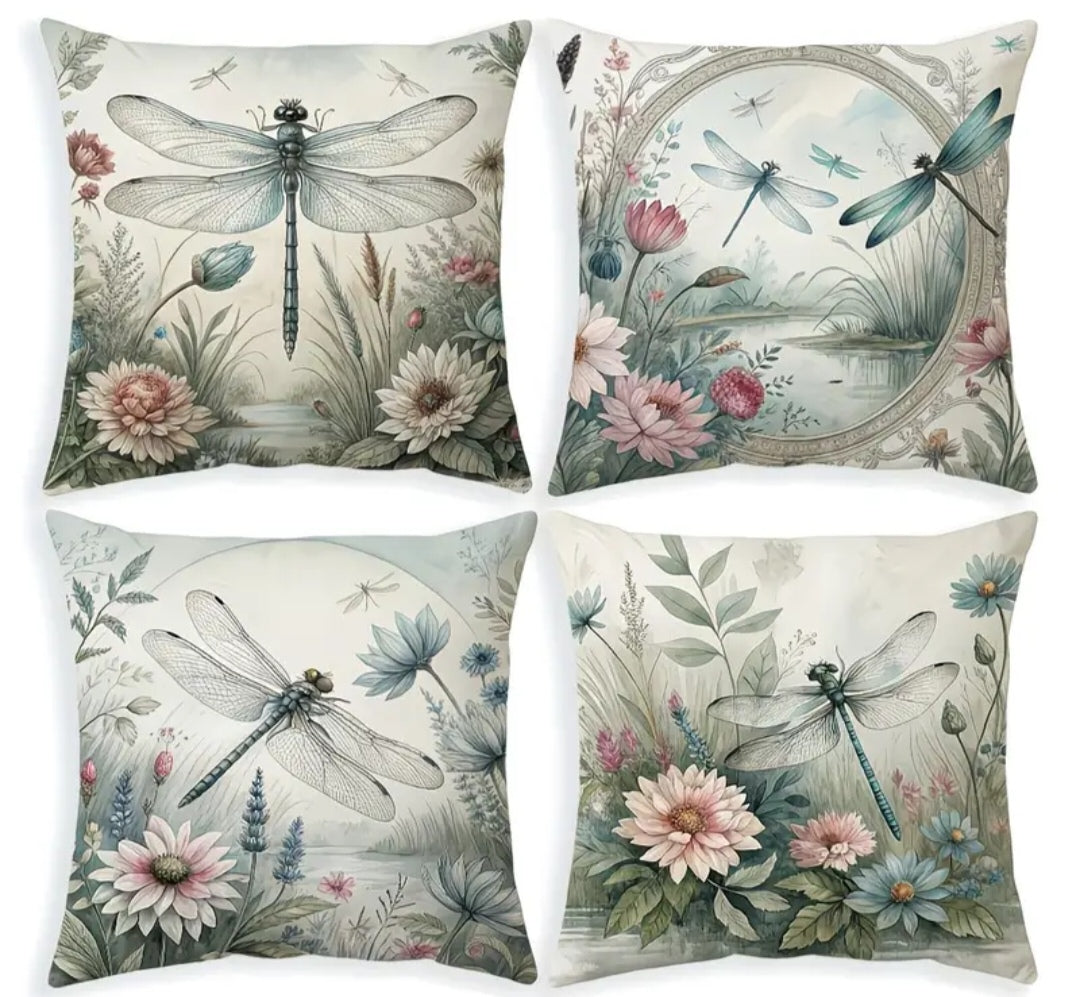 4 Pack Decorative Scatter Cushion Covers 50x50cm