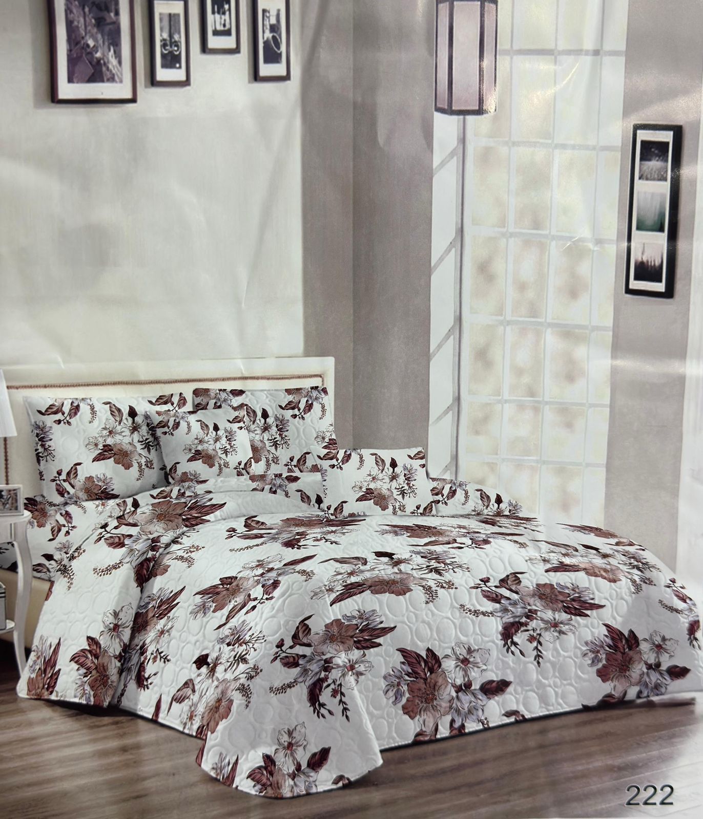 Luxury 5 Piece  Quilt Set – Queen & King Size