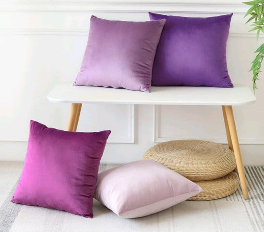 4pce velvet pillow case sets