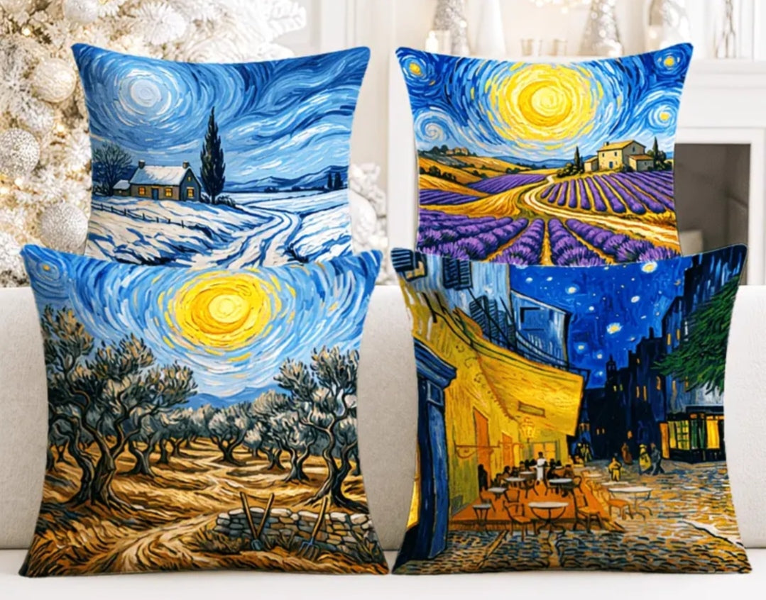 Set of 4 covers 60x60cm each