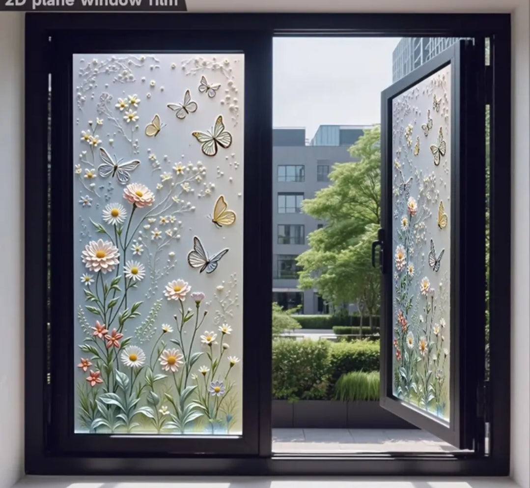 Picture perfect window privacy film