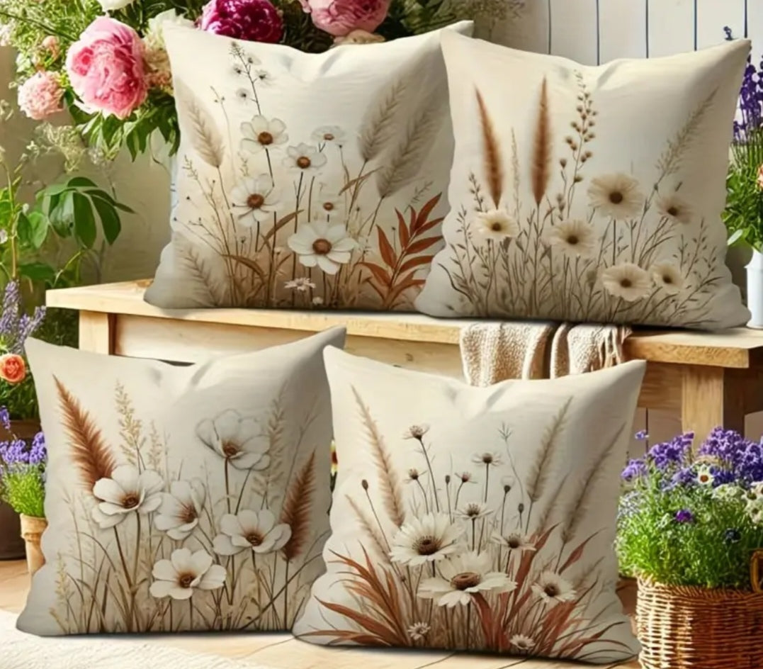 Set of 4 covers 60x60cm each