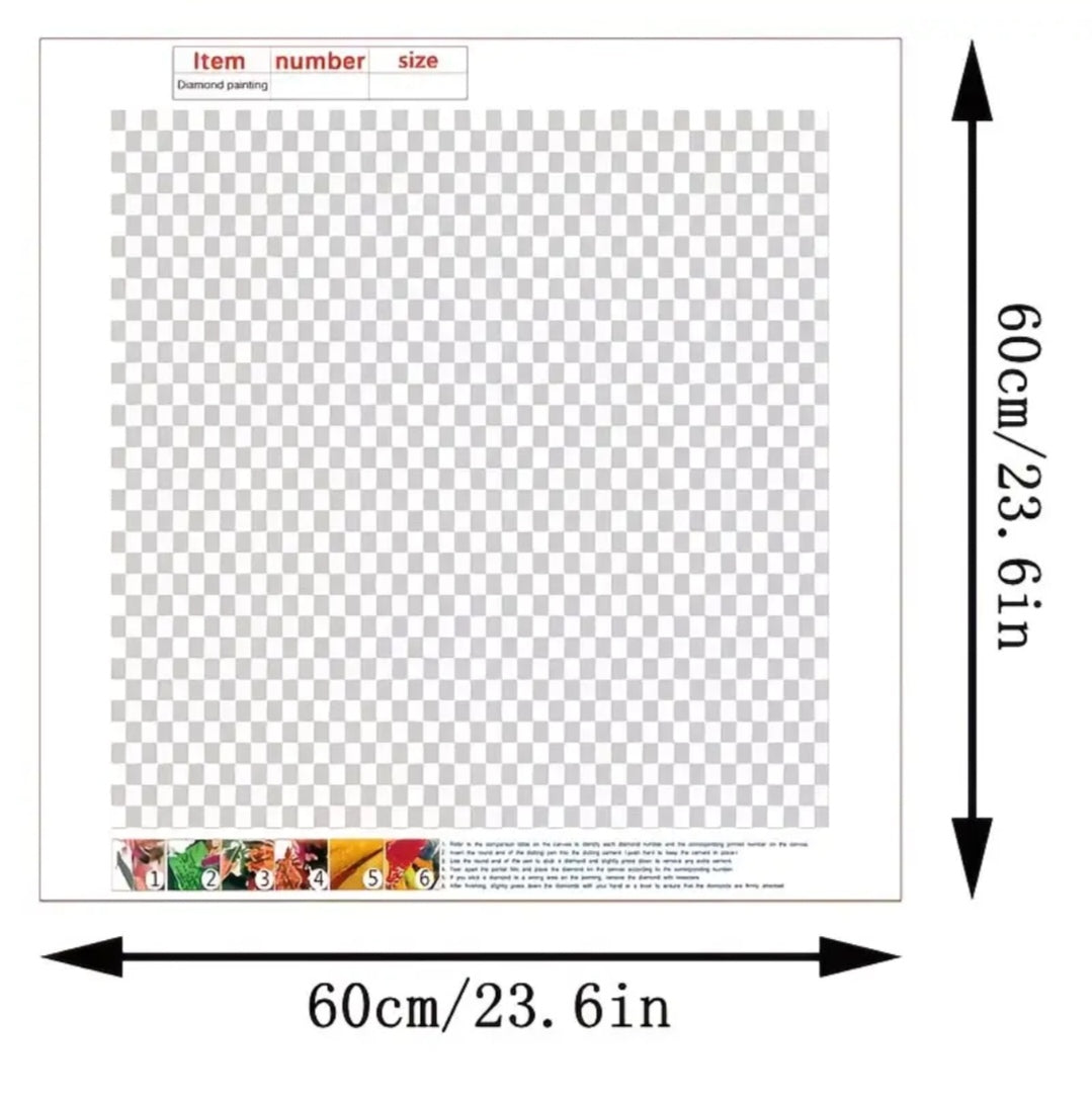 King Protea Windmill Diamond Painting Kit – 5D DIY Mosaic Wall Art