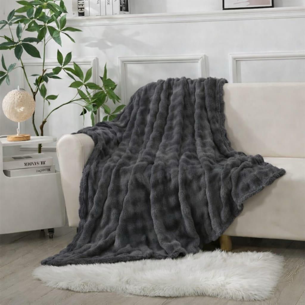 Luxury Flannel Throw Blanket – Ultra Soft Plush Sofa & Bed Throw (180 × 210 cm) – Available in 12 Colours