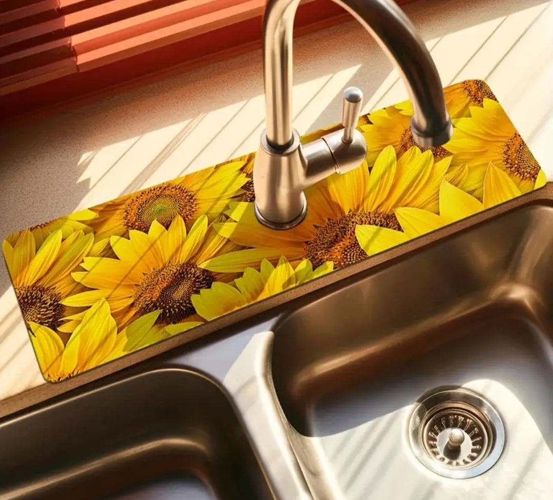 Faucet mat