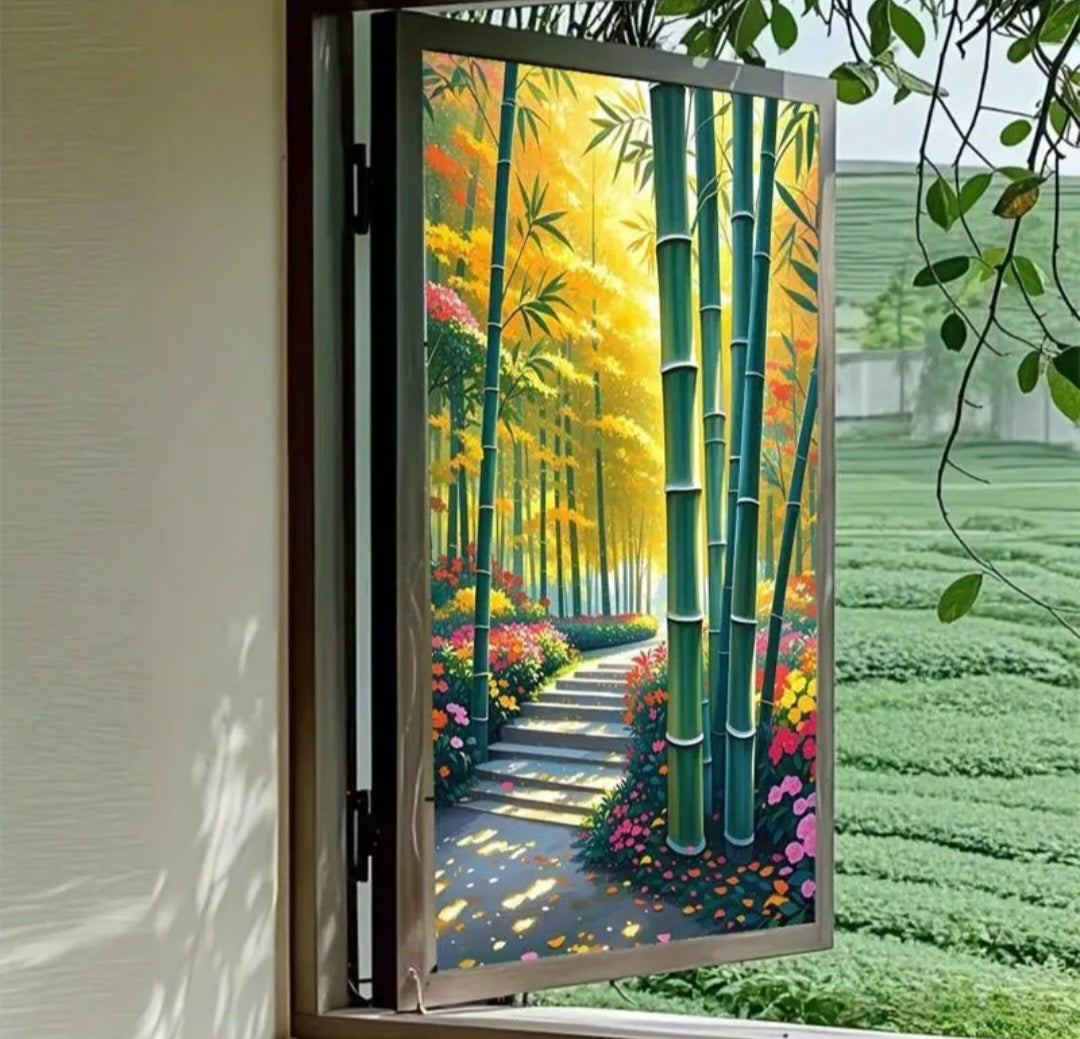 Picture perfect window privacy film